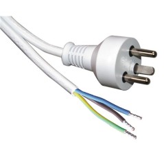 Roline Power Cable White 2M - Reliable Power Supply | 30.16.9009